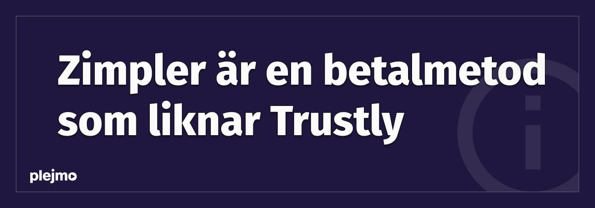betala med zimpler