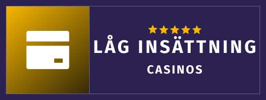 utländska casino med låg insättnign