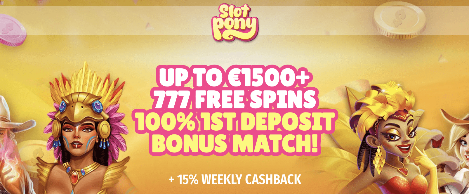 slot pony casino bonus