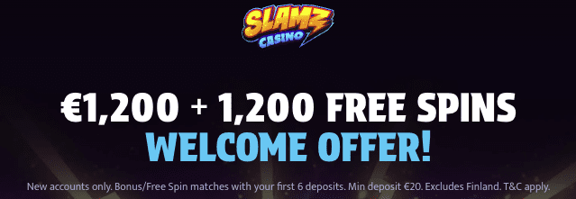 slamz casino välkomstbonus